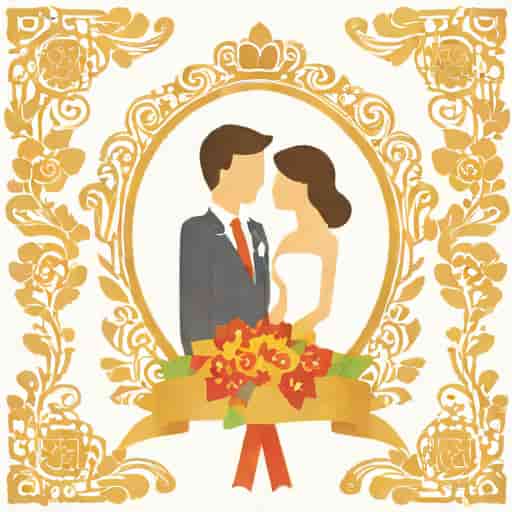 Nuptials Or Nuptial Wedding Invitation