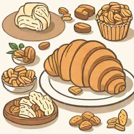 Nuss Nougat Croissant Kalorien
