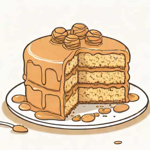 Oatmeal Cake With Penuche Frosting