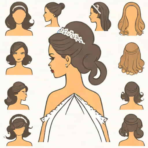 Open Hairstyle With Gown