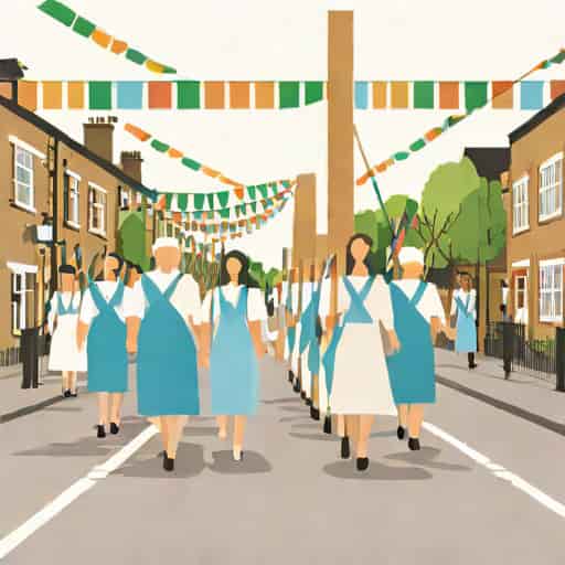 Ossett Maypole Procession 2024
