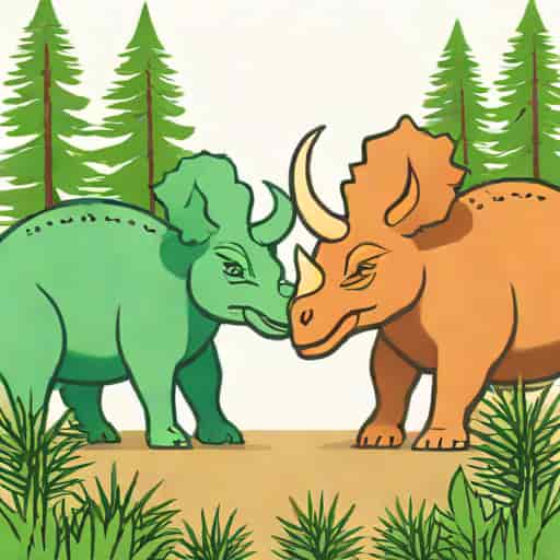 Paleo Pines Triceratops Befriend