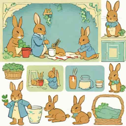 Peter Rabbit Nursery Set By Wedgwood