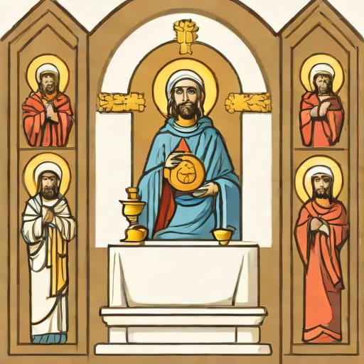 Picture Often Used As An Altarpiece