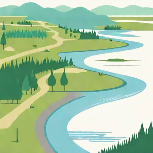 Pitt River Dike Scenic Point