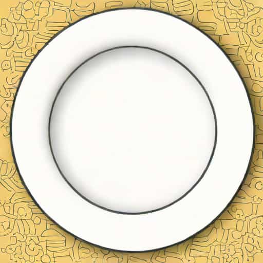 Porcelain Plate Portia