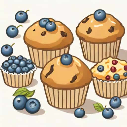 Protein Blueberry Muffins