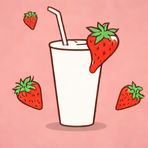 Quick Milk Magic Sipper Strawberry