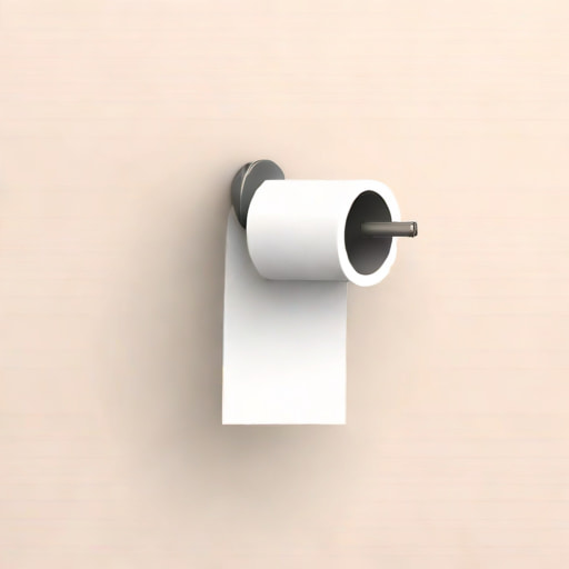 Quirky Freestanding Toilet Roll Holder