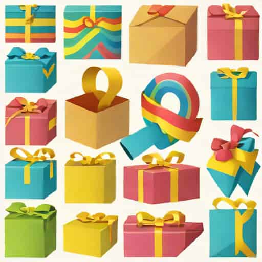 Rainbow Wrapping And Unwrapping