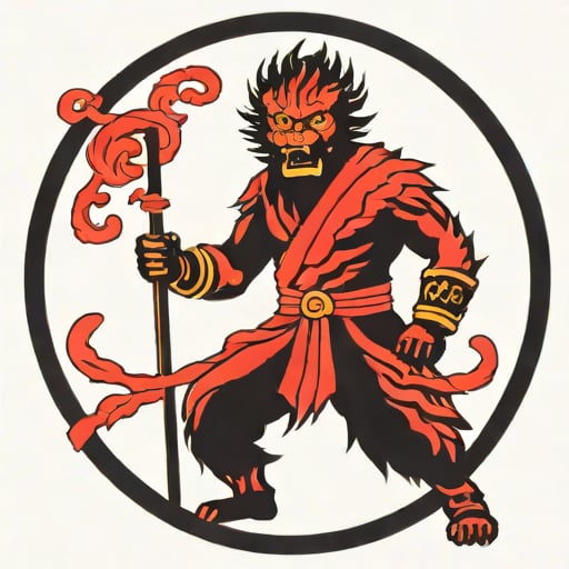 Red Loong Black Myth Wukong