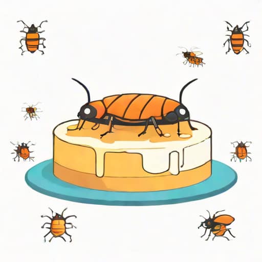 Roaches Are Unseemly So Instead Cake