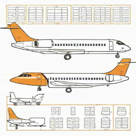 Seating Plan Fokker 100