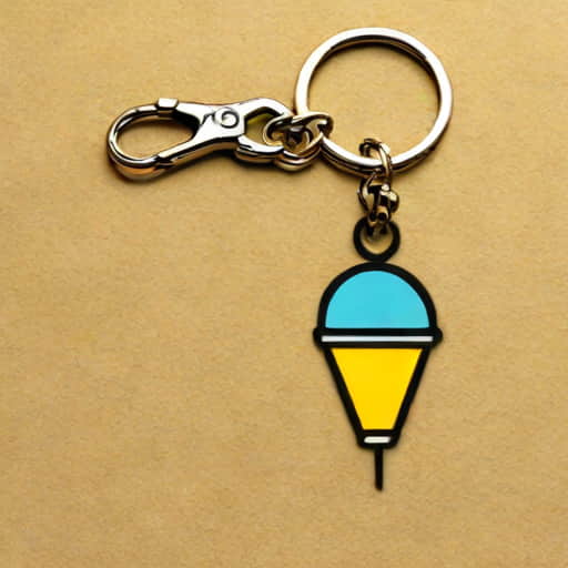 Shinee Mini Fanlight Keyring