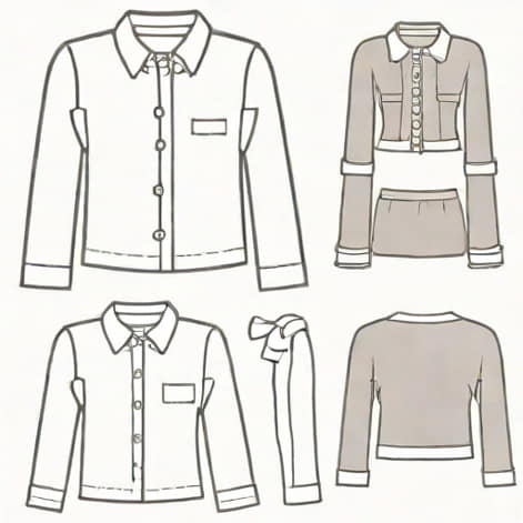 Simple Handwork For Blouse