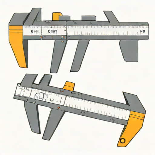 Simulator Vernier Caliper
