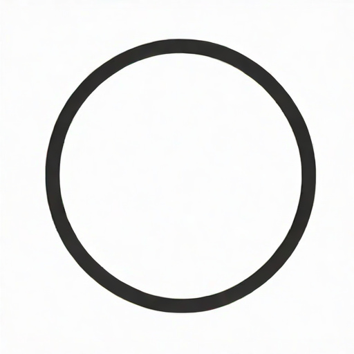 Single Circle Facing Clockwise