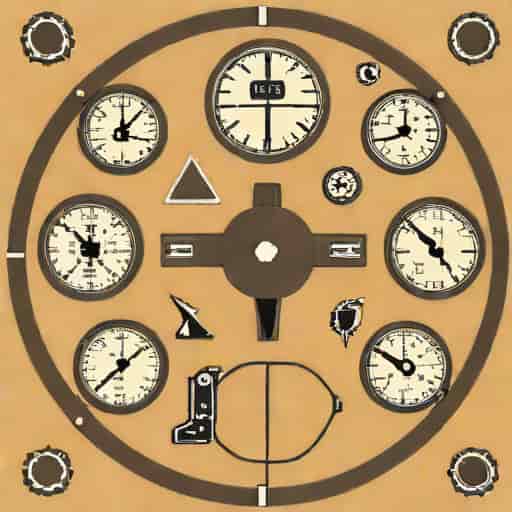Sopwith Camel Instrument Panel