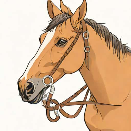 Split Ear Headstall With Throat Latch
