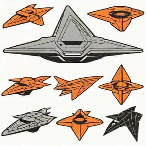 Star Trek Klingon Ships