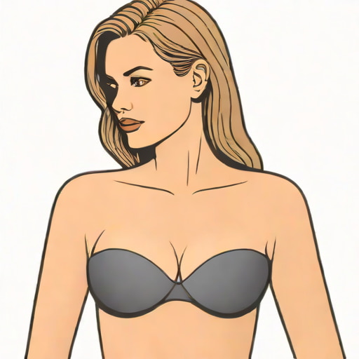 Strapless Backless Push Up Bra