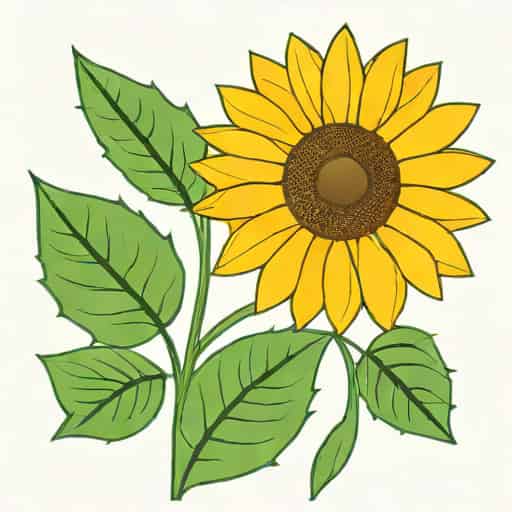 Sunflower Leaf Venation