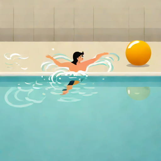 Swimming Swimming In The Swimming Pool