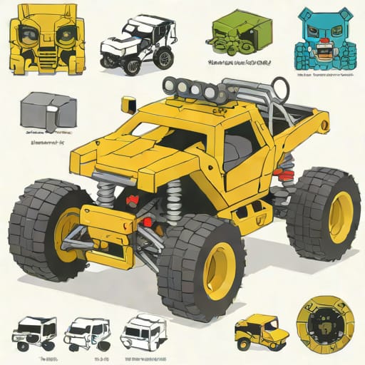 Tamiya Wild One Blockhead Upgrades