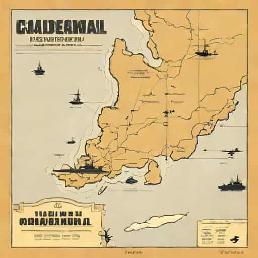 The Battle Of Guadalcanal Map