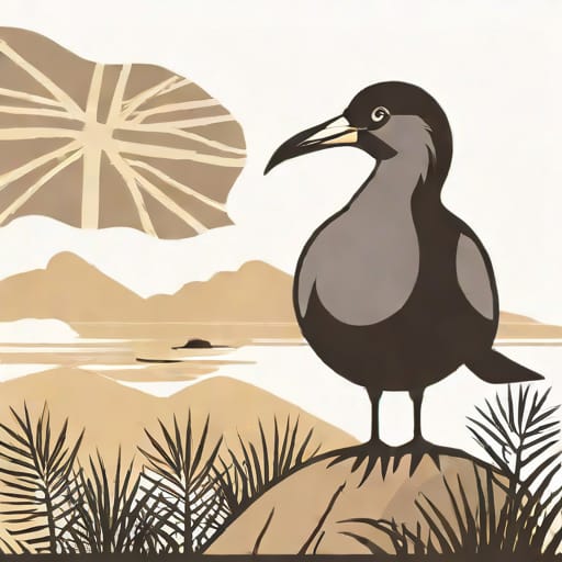 The Flightless Bird Of New Zealand