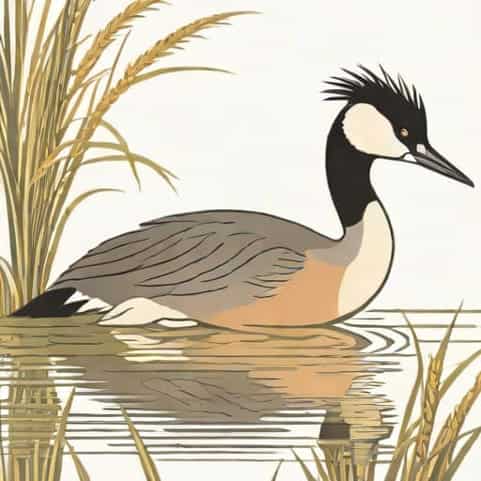 The Great Crested Grebe