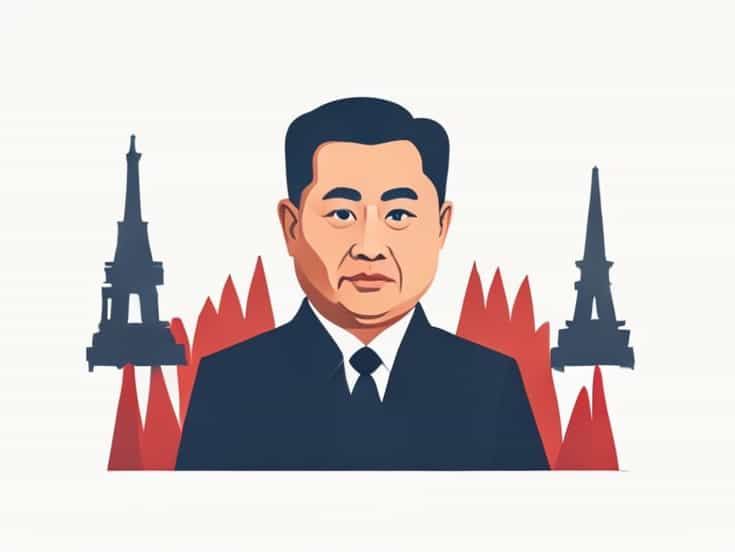 The Incredible Procession Of President Xi In Paris