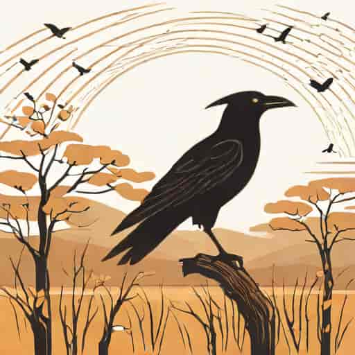 The Raven Flies In Bereft Land
