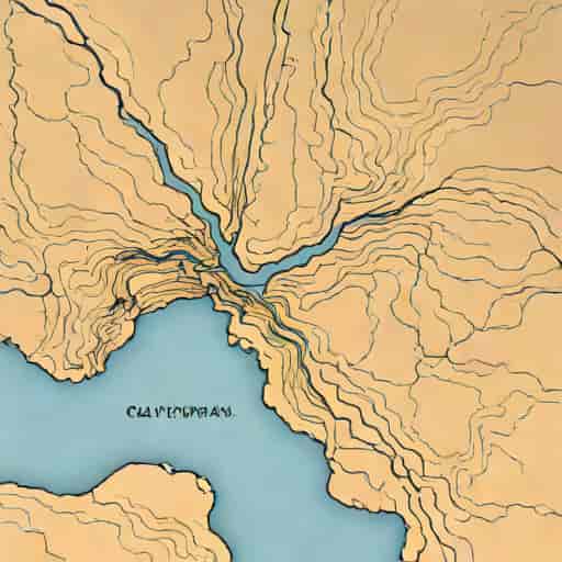Topographic Map Of California