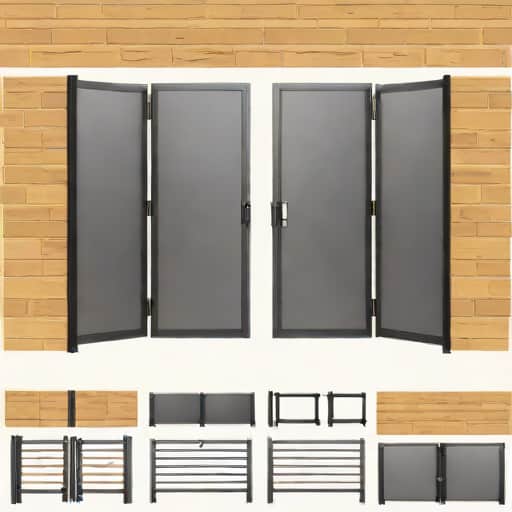 Trackless Bifold Gate Kit