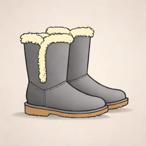 Ugg Tasman Charcoal Sugarplum