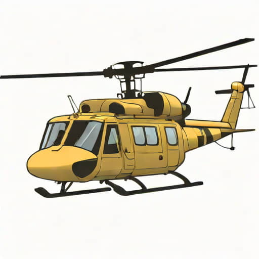 Uh 1n Huey Helicopter