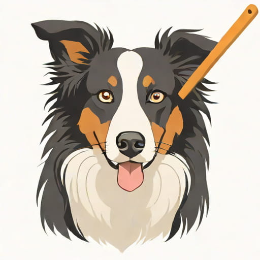 Undercoat Rake For Border Collie
