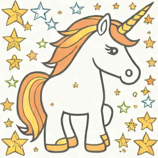 Unicorn Printable Coloring Pages