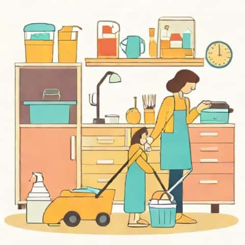 Unpaid Housework And Childcare
