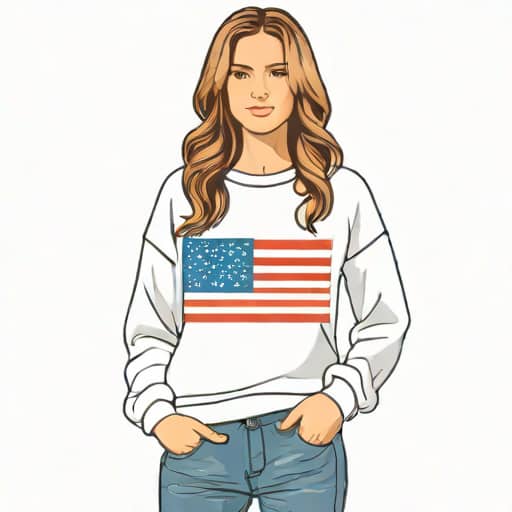 Usa Sweatshirt Brandy Melville