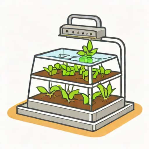Using A Heated Seed Propagator