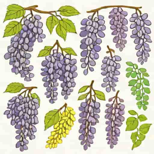 Varieties Of Wisteria
