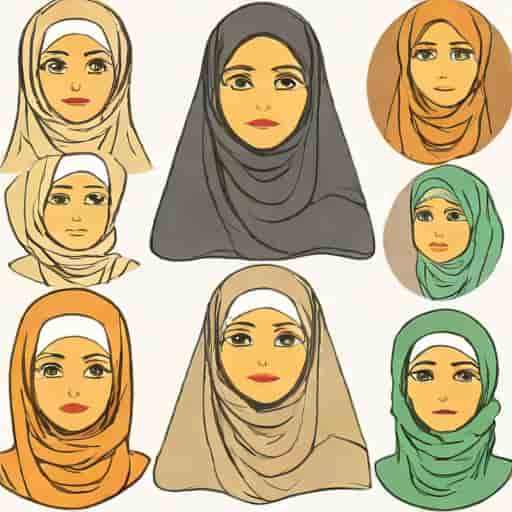 Veil Worn By Muslim Women