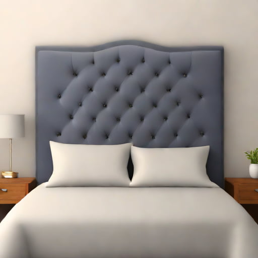 Velvet Tufted Headboard