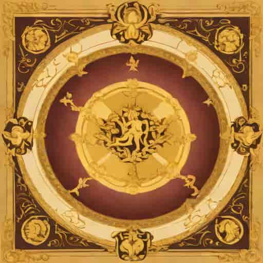 Versaille Ceiling Apotheosis Of Hercules