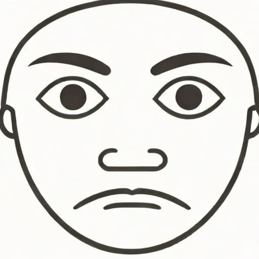Very Deep Frown Lines