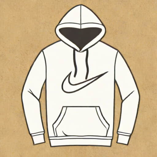 Vintage Nike Middle Swoosh Hoodie