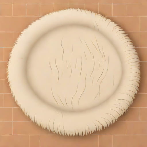 White Sheepskin Rug