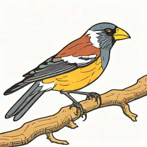 White Winged Grosbeak